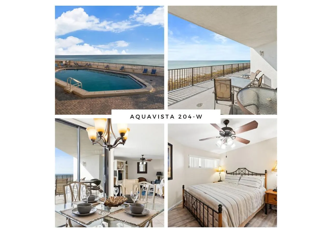 Aquavista Condominiums #204-W By Book That Condo Panama City Beach